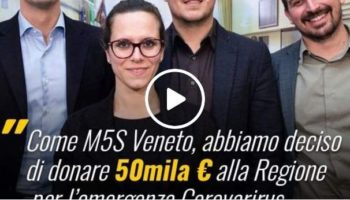 m5s-veneto-donazione-50mila-euro-coronavirus