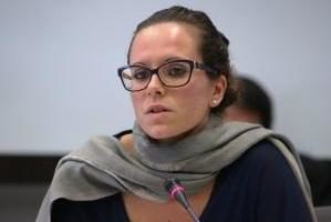 Erika Baldin, consigliera regionale veneta del Movimento 5 Stelle