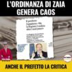 Coronavirus. Baldin (M5S): Zaia faccia “mea culpa”, basta confusione, ai cittadini serve chiarezza