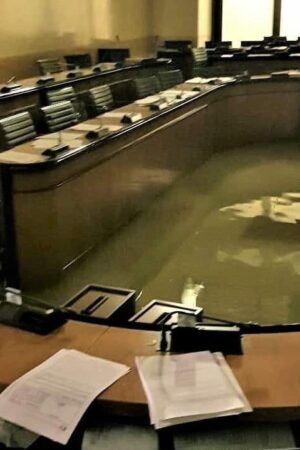 aula allagata consiglio regionale veneto Veneto
